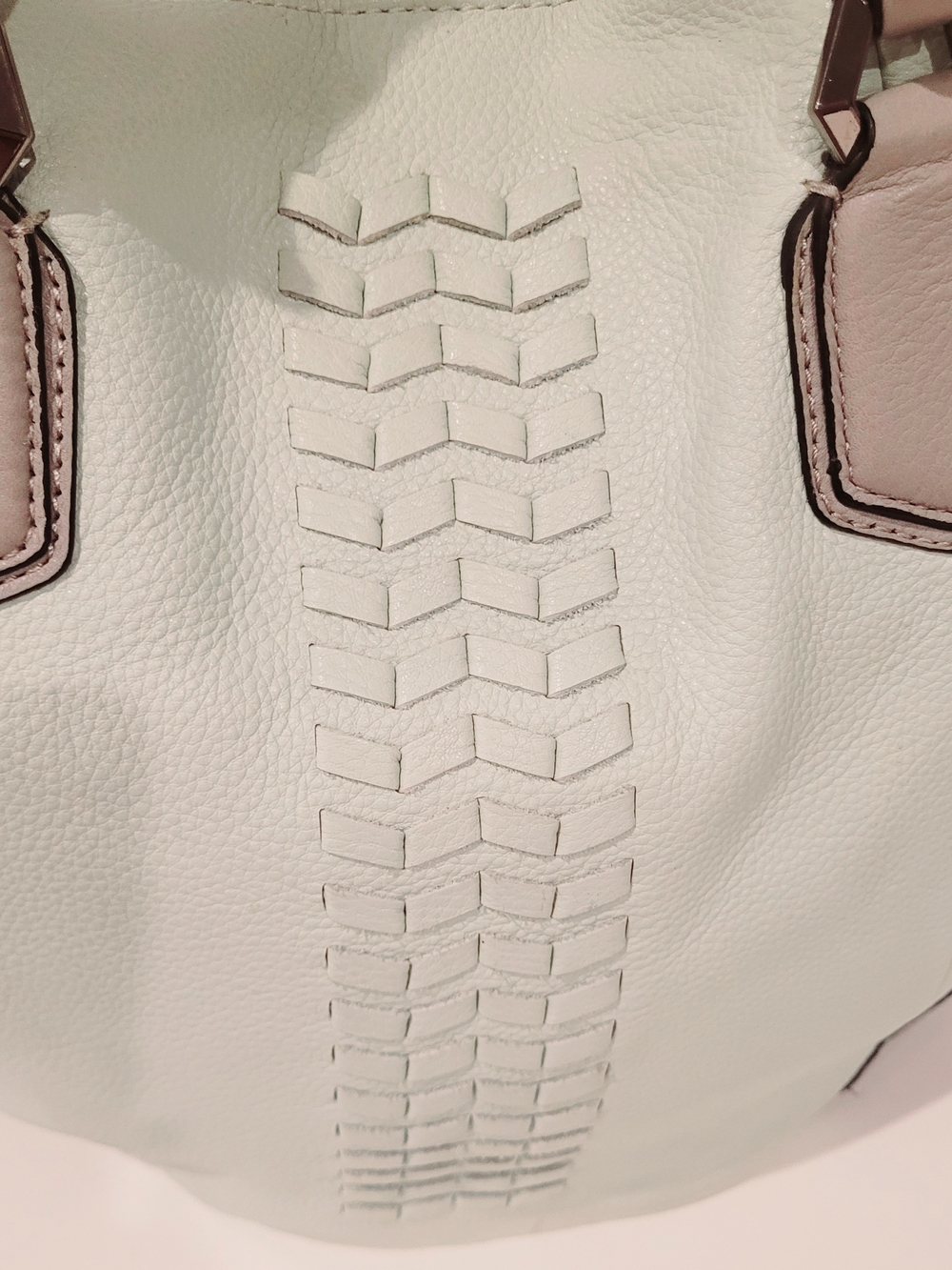 orYANY Lyssie Tri-Color Pebbled Leather Hobo - Picture 6 of 10